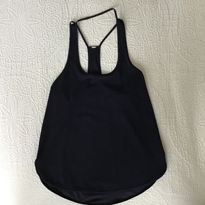 Lululemon 105 degree singlet size 4 navy blue
